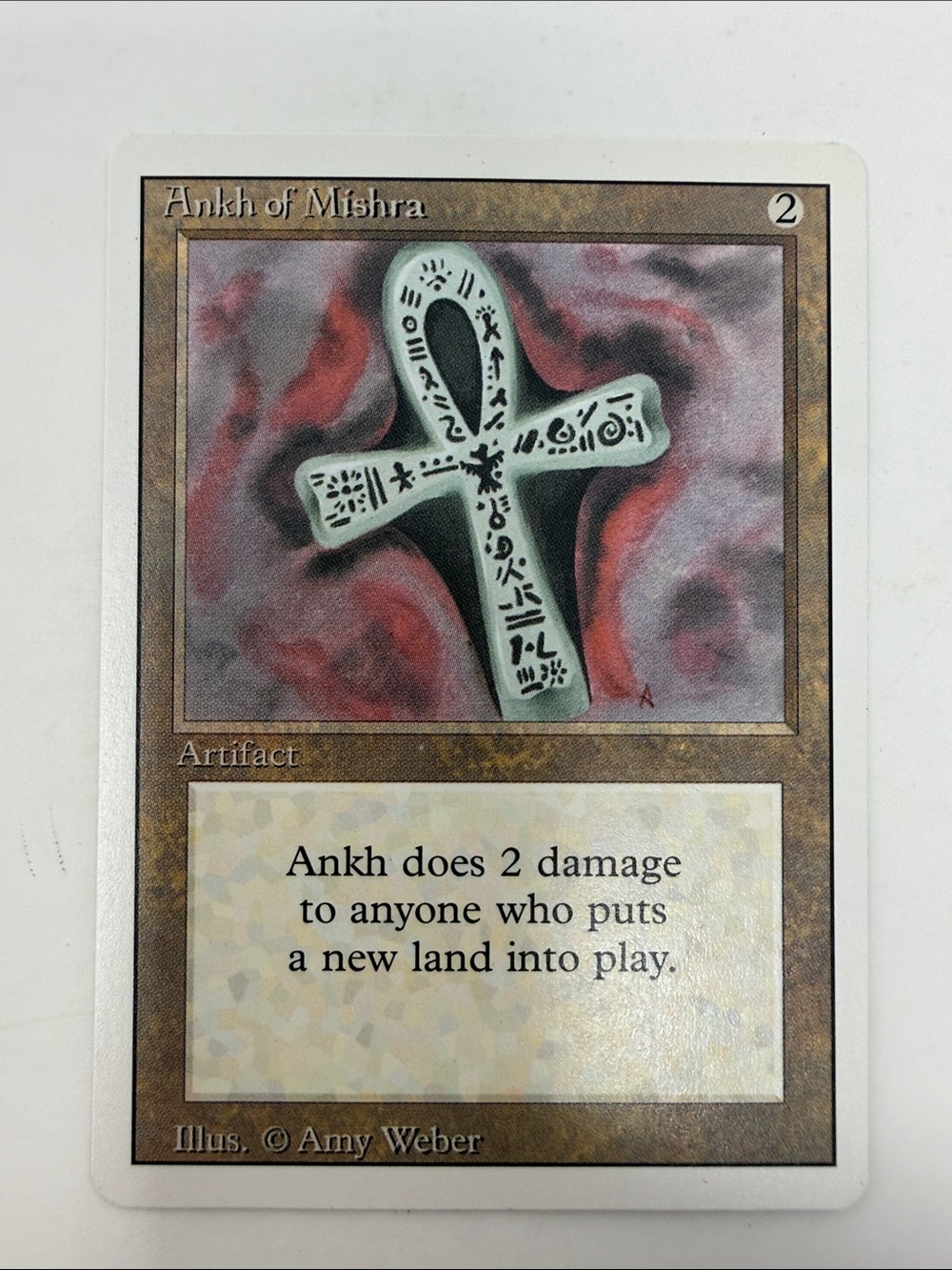 Magic The Gathering - Ankh of Mishra Art Print